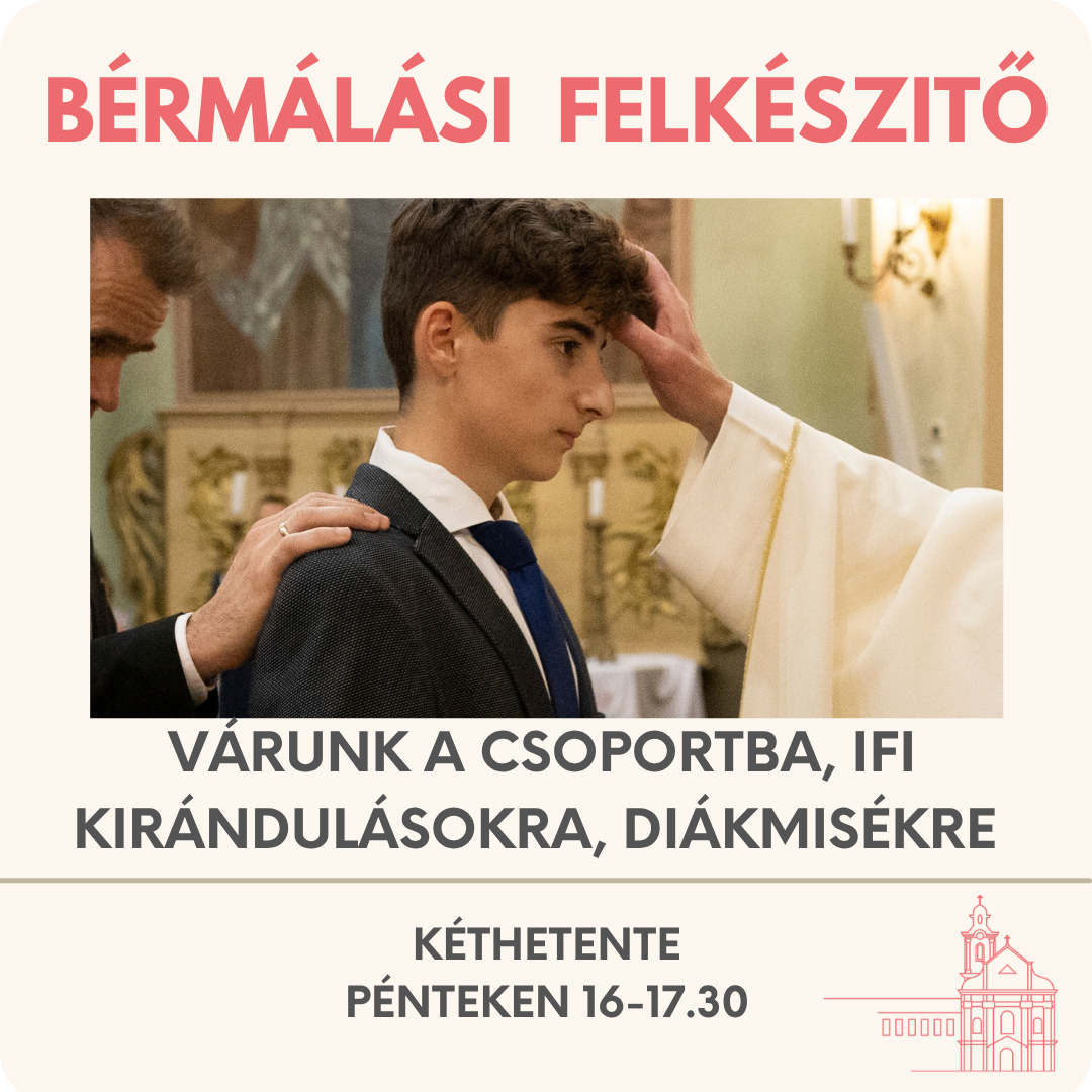 BÉRMÁLÁSI FELKÉSZÍTŐ